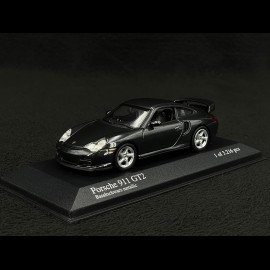Porsche 911 GT2 Type 996 2000 Metallic Schwarz 1/43 Minichamps 430060124