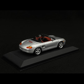 Porsche Boxster S type 986 1999 silver 1/43 Minichamps 430068030