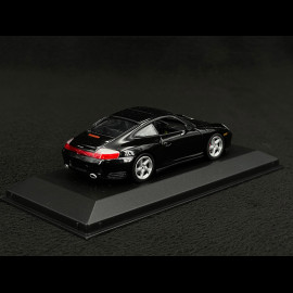 Porsche 911 type 996 Carrera 4S 2003 black 1/43 Minichamps 400061070