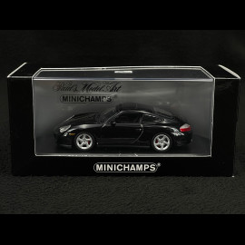 Porsche 911 type 996 Carrera 4S 2003 schwarz 1/43 Minichamps 400061070