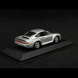 Porsche 959 1987 Silbergau metallic 1/43 Minichamps 400062520