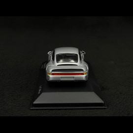 Porsche 959 1987 Silver grey metallic 1/43 Minichamps 400062520