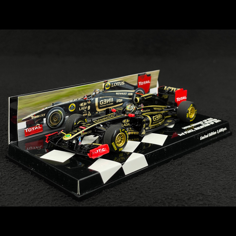 Nick Heidfeld Lotus Renault GP R31 Platz 3. GP Malaysia F1 2011 1/43 Minichamps 410110109