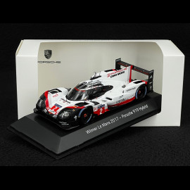 Porsche 919 Hybrid Sieger Le Mans 2017 n° 2 LMP1 1/43 Spark MAP02031717