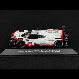 Porsche 919 Hybrid Sieger Le Mans 2017 n° 2 LMP1 1/43 Spark MAP02031717
