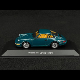Porsche 911 type 964 Carrera 4 1991 Amazon green 1/43 Spark MAP02003517