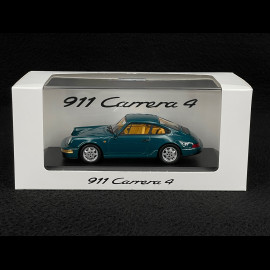 Porsche 911 type 964 Carrera 4 1991 Amazon green 1/43 Spark MAP02003517