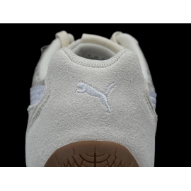 Porsche Schuhe 911 Pepita Speedcat Puma Leagacy mit Schlüsselanhänger Beige / Weiß 309389-02 - unisex