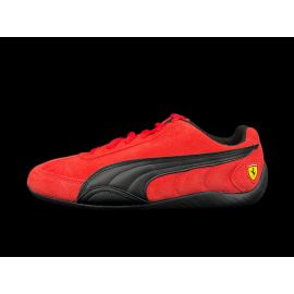 Ferrari Schuhe Speedcat Offiziell Puma F1 Team Leclerc / Hamilton Sport Sneaker Rot / Schwarz 309404-02 - unisex