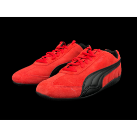 Ferrari Schuhe Speedcat Offiziell Puma F1 Team Leclerc / Hamilton Sport Sneaker Rot / Schwarz 309404-02 - unisex