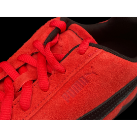 Ferrari Schuhe Speedcat Offiziell Puma F1 Team Leclerc / Hamilton Sport Sneaker Rot / Schwarz 309404-02 - unisex