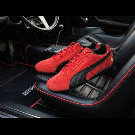 Ferrari Schuhe Speedcat Offiziell Puma F1 Team Leclerc / Hamilton Sport Sneaker Rot / Schwarz 309404-02 - unisex