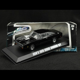 Dominic Toretto Dodge Charger R/T 1970 The Fast and the Furious 2001 Schwarz 1/43 Greenlight 86201