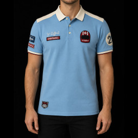 Jo Siffert Polo Shirt 917 Light Blue - Men