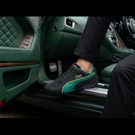 Aston Martin Schuhe F1 Team Speedcat Puma Sport Sneaker Schwarz / Green Lux 309137-03 - Unisex