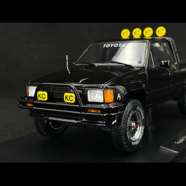 Toyota Hilux SR5 1985 Zurück in die Zukunft Schwarz Glänzend 1/18 KK Scale KKDC181561