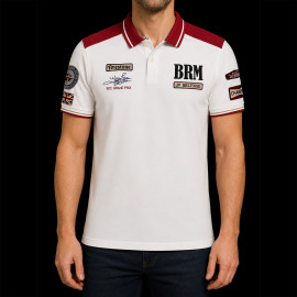 Jean-Pierre Beltoise Polo Shirt n° 17 White / Red - Men
