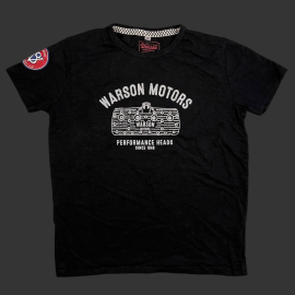 T-shirt Cylinder Head Performance Warson Carbon Black 21110 - Men