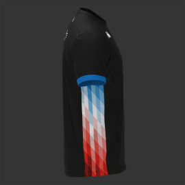 Alpine T-Shirt Endurance Official Team Schumacher Adirend Black / Blue / Red Kappa 381W3YW - Men