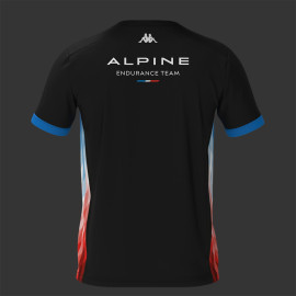 Alpine Poloshirt Endurance Offiziell Team Schumacher Adirend Schwarz / Blau / Rot Kappa 381W3YW - Herren
