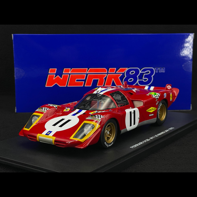 Ferrari 512 S n° 11 4. 24h Le Mans 1970 1/18 Werk83 W18053002
