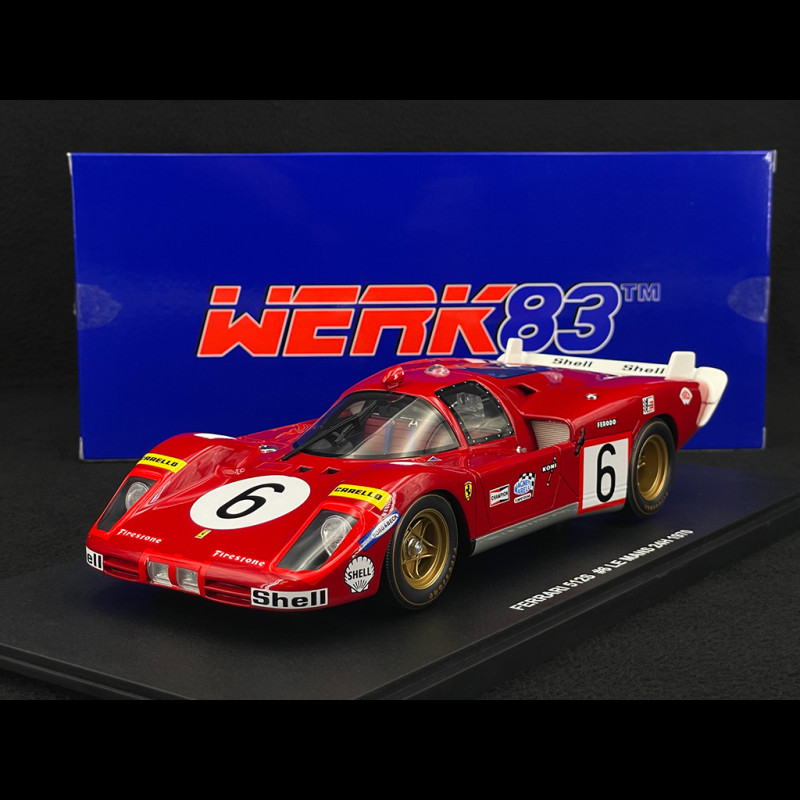Ferrari 512 S n° 6 24h Le Mans 1970 1/18 Werk83 W18053004