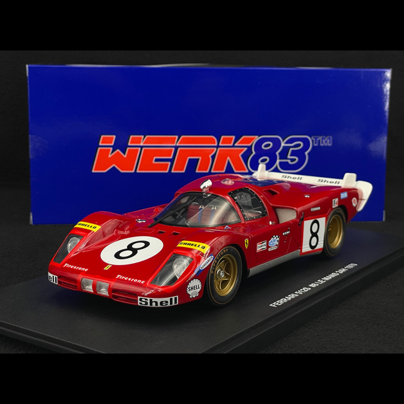 Ferrari 512 S n° 8 24h Le Mans 1970 1/18 Werk83 W18053003