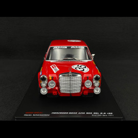 Mercedes-Benz AMG 300 SEL 6.8 n° 35 2. 24h Spa 1971 1/18 Werk83 W18030001