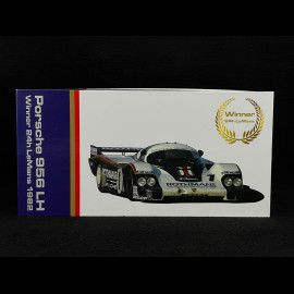 Porsche 956 LH n° 1 Sieger 24h Le Mans 1982 1/18 Werk83 W18043001C