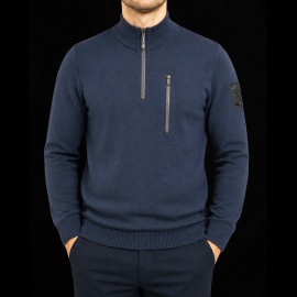Maserati Pullover North Sails mit Reißverschluss Stehkragen Marineblau - Herren