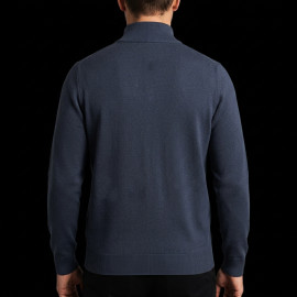 Maserati Zip-Up Pullover North Sails High Neck Navy Blue - Men's