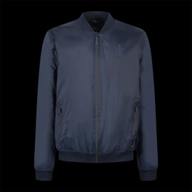 Maserati Bomberjacke mit Dreizack-Logo Hergestellt in Italien Marineblau - Unisex