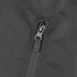 Maserati Jacket Bomber with Trident Logo Made in Italy Navy Blue - Unisex
