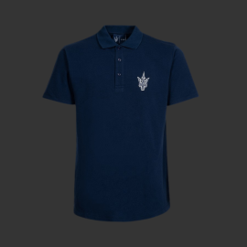 Maserati Poloshirt Dreizack Schwarz MA241M101 - Herren