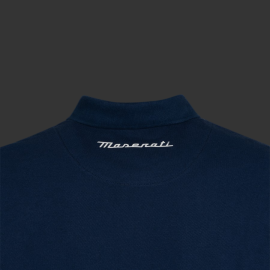 Maserati Polo Shirt Trident Black MA241M101 - men