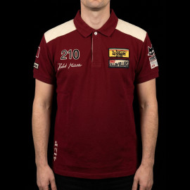 Polo Herbert Müller n° 210 Ollon Villars 1967 Warson rot - Herren