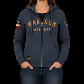 Hoodie jacket Bonneville Warson carbon grey - women