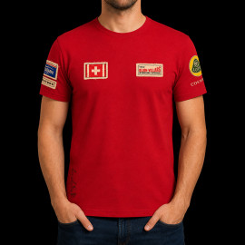 Jo Siffert T-shirt n°22 Ollon Villars 1962 Warson Red - Men