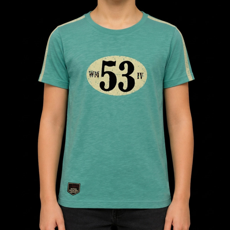 Warson Racing T-shirt Mechanic Birdcage n°53 Green 16-753 - kids