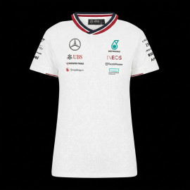 Mercedes T-shirt Low Cost AMG Petronas F1 Team Tommy Hilfiger White 701227951-001- women