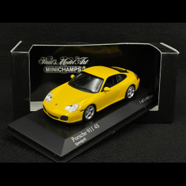 Porsche 911 Carrera 4S Type 996 1999 Speed Yellow 1/43 Minichamps 400061071