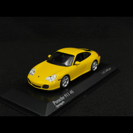 Porsche 911 Carrera 4S Type 996 1999 Speed Yellow 1/43 Minichamps 400061071