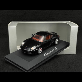 Porsche Cayman S 2006 Black 1/43 Schuco WAP02030216