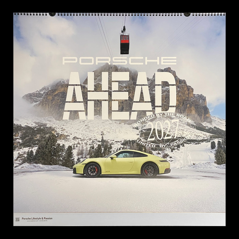 Porsche Kalender 2027 Ahead Bonded By The Road / United By Passion WAP09237327027