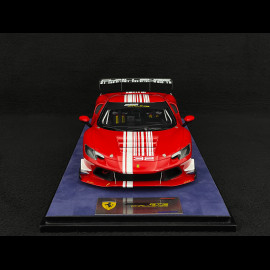 Ferrari 296 Challenge n° 32 2023 Rot / Weiß 1/18 Looksmart LS18RC027