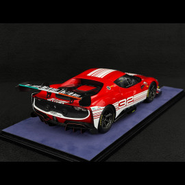 Ferrari 296 Challenge n° 32 2023 Red / White 1/18 Looksmart LS18RC027
