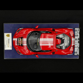 Ferrari 296 Challenge n° 32 2023 Rot / Weiß 1/18 Looksmart LS18RC027