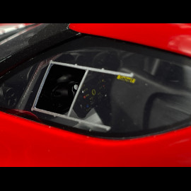 Ferrari 296 Challenge n° 32 2023 Rot / Weiß 1/18 Looksmart LS18RC027