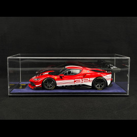 Ferrari 296 Challenge n° 32 2023 Red / White 1/18 Looksmart LS18RC027