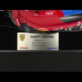 Charles Leclerc Ferrari SF-25 n° 16 Miami GP 2025 F1 1/18 Looksmart LS18F1076